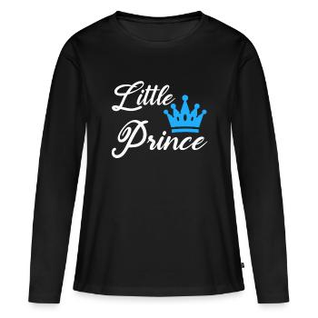 Kleiner Prinz - Frauen Premium Bio Langarmshirt - Schwarz - Vorne - Julia (174cm)