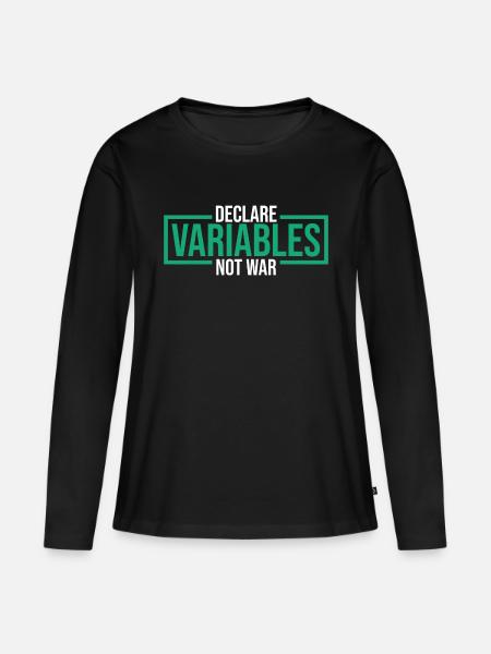 Java Developer - Frauen Premium Bio Langarmshirt - Schwarz