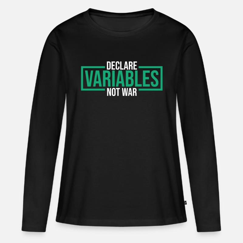 Java Developer - Frauen Premium Bio Langarmshirt - Schwarz
