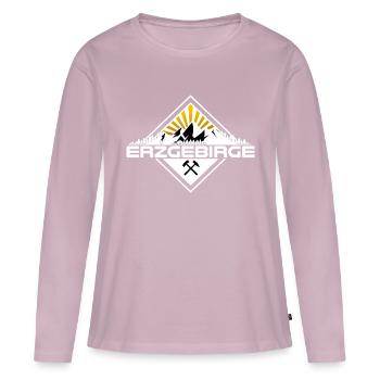 Love for Haamit - Women's Premium Organic Long Sleeve Shirt - dusky pink - Front - Julia (174cm)