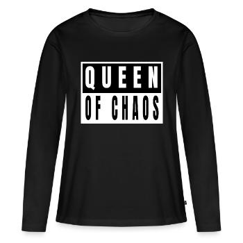 Obama anniversaire Bday cheveux cadeau droits égaux - T-shirt manches longues Premium bio Femme - noir - Devant - Julia (174cm)