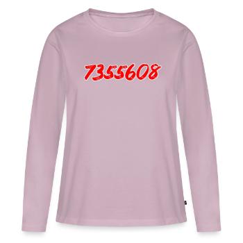 7355608 - Bombe entschärfen Code - Frauen Premium Bio Langarmshirt - Altrosa - Vorne - Julia (174cm)