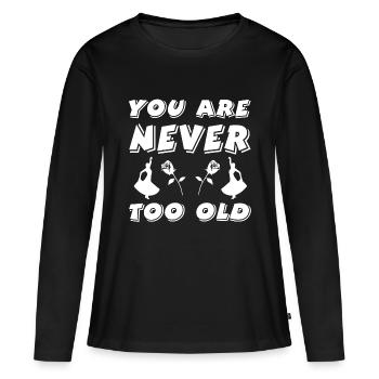 Tanzen - Frauen Premium Bio Langarmshirt - Schwarz - Vorne - Julia (174cm)