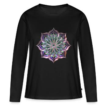 Summertime Love only Woman #6 - T-shirt manches longues Premium bio Femme - noir - Devant - Julia (174cm)
