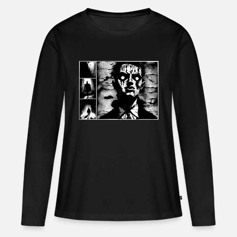 Agent #2 - Frauen Premium Bio Langarmshirt - Schwarz