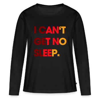 No Sleep - Women's Premium Organic Long Sleeve Shirt - black - Front - Julia (174cm)