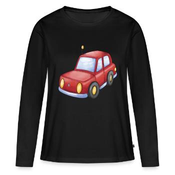 Toys Car Retro Cars Toys - Women's Premium Organic Long Sleeve Shirt - black - Front - Julia (174cm)