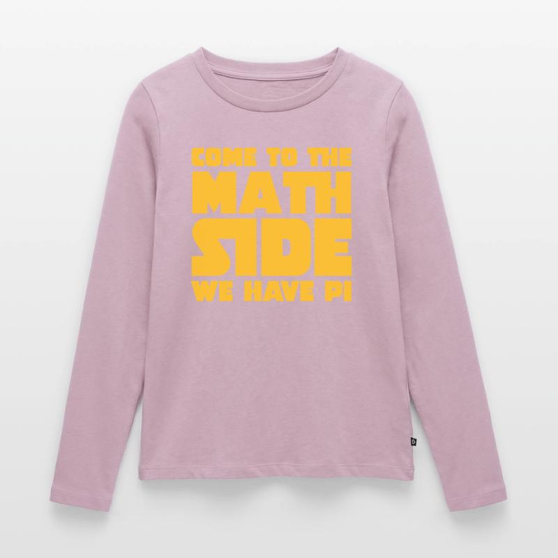 Come To The Math Side Frauen Premium Bio Langarmshirt