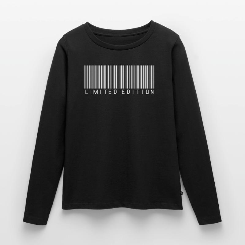 LIMITED EDITION - BARCODE - STRICHCODE - SCANNER Women's Premium Organic Long Sleeve Shirt