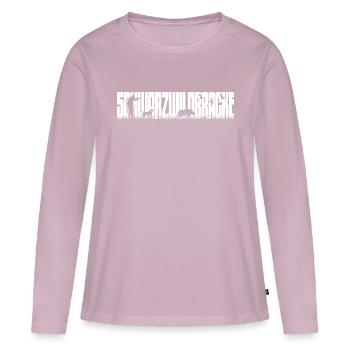 Schwarzwildbracke Geschenk Jäger Jagd Wildschwein - Frauen Premium Bio Langarmshirt - Altrosa - Vorne - Julia (174cm)