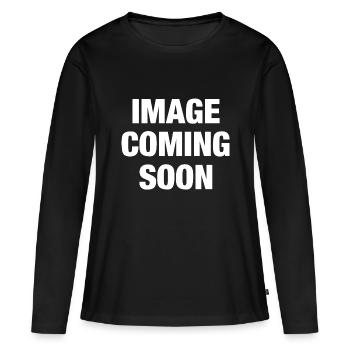 Image à venir - T-shirt manches longues Premium bio Femme - noir - Devant - Julia (174cm)