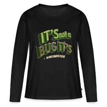 computers birthday present bday geek present idea - Frauen Premium Bio Langarmshirt - Schwarz - Vorne - Julia (174cm)