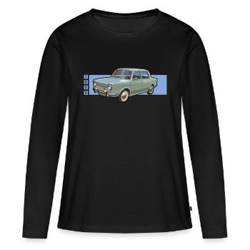 Classic car - Women's Premium Organic Long Sleeve Shirt - black - Front - Julia (174cm)