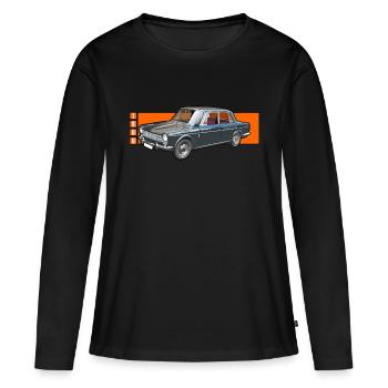 Classic car - Women's Premium Organic Long Sleeve Shirt - black - Front - Julia (174cm)