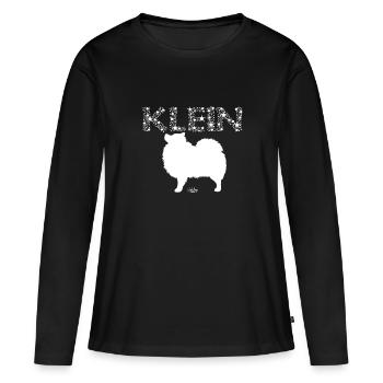 bling klein - T-shirt manches longues Premium bio Femme - noir - Devant - Julia (174cm)
