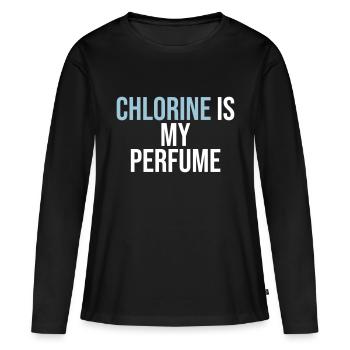 flotteur - T-shirt manches longues Premium bio Femme - noir - Devant - Julia (174cm)