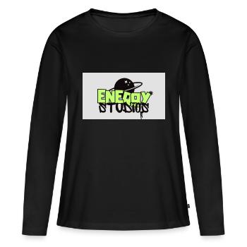 Energy Studios Entertainment - T-shirt manches longues Premium bio Femme - noir - Devant - Julia (174cm)