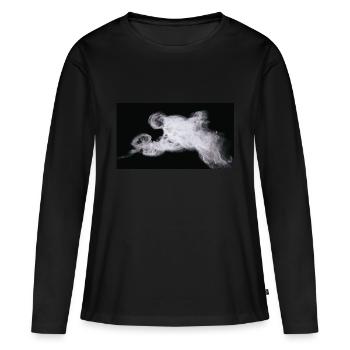 Nocturnal/Lost [Fourth] - Women's Premium Organic Long Sleeve Shirt - black - Front - Julia (174cm)