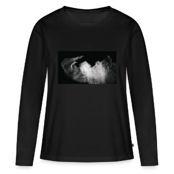Nocturnal/Lost [Second] - Women's Premium Organic Long Sleeve Shirt - black - Front - Julia (174cm)