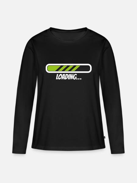 Loading 2 - Frauen Premium Bio Langarmshirt - Schwarz