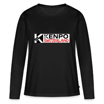 Swiss Kenpo Federation - Women's Premium Organic Long Sleeve Shirt - black - Front - Julia (174cm)
