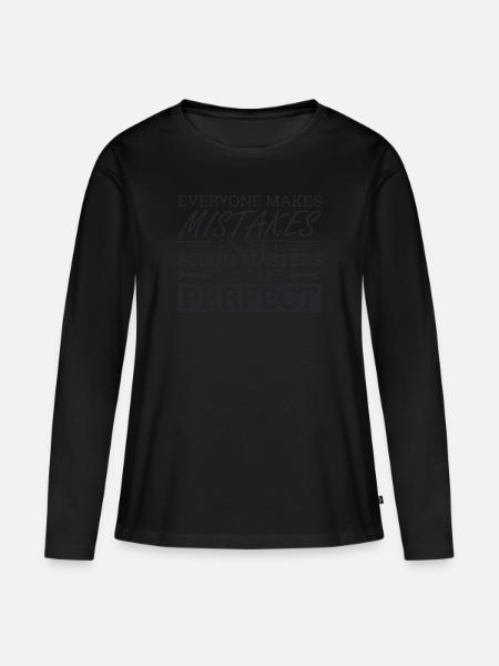 "Scrum Master Perfect | "Scrum Master"" - Frauen Premium Bio Langarmshirt -