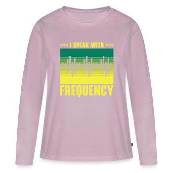 Funk Amateur Funker Funken Radio Hobby Gift - Women's Premium Organic Long Sleeve Shirt - dusky pink - Front - Julia (174cm)