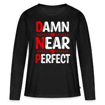 DNP Doctor DNP Degree Graduation DNP Nurse - Women's Premium Organic Long Sleeve Shirt - black - Front - Julia (174cm)