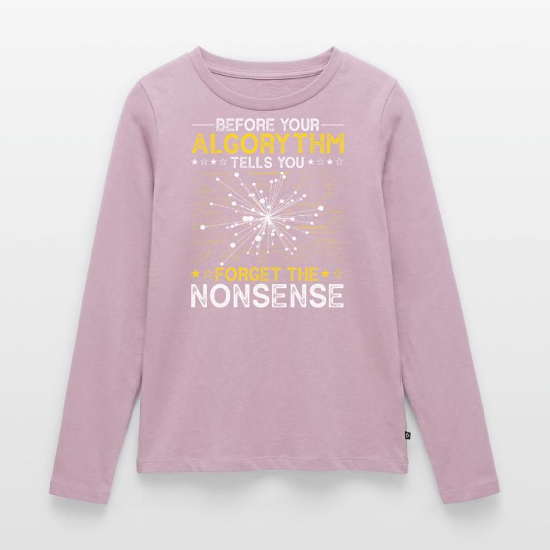Artificial Intelligence Algorithm Programmer Women's Premium Organic Long Sleeve Shirt