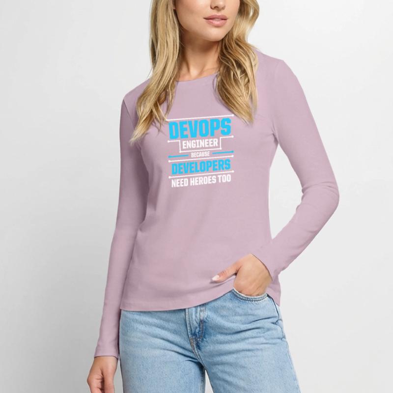 Sys-Admin Developer Devops Engineer Women's Premium Organic Long Sleeve Shirt