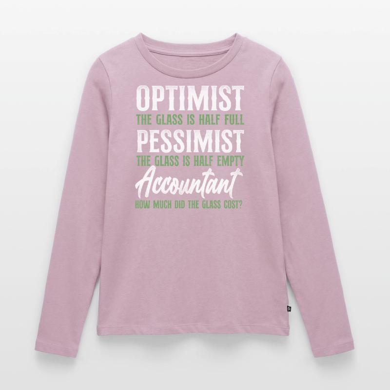 Comptable Comptable Comptable Comptabilité T-shirt manches longues Premium bio Femme