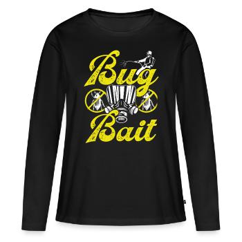 Pest Control Technician Bug Bait Animal Control - Frauen Premium Bio Langarmshirt - Schwarz - Vorne - Julia (174cm)