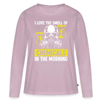 Pest Control Technician Animal Control Killer - Frauen Premium Bio Langarmshirt - Altrosa - Vorne - Julia (174cm)
