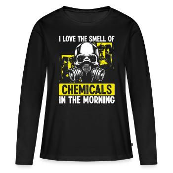 Pest Control Technician Animal Control Killer - Frauen Premium Bio Langarmshirt - Schwarz - Vorne - Julia (174cm)