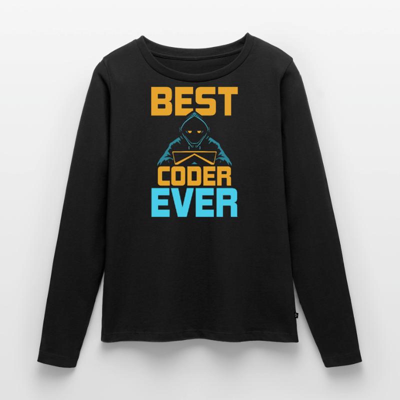 Best Programmer Ever Coder Code Coding Women's Premium Organic Long Sleeve Shirt
