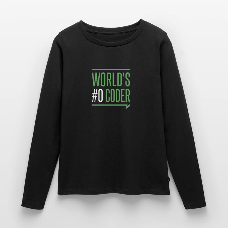 Programmeur - créateurs codeurs monde #0 codeur T-shirt manches longues Premium bio Femme