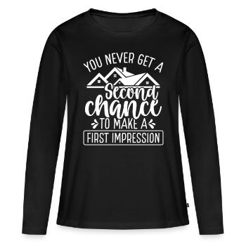 Home Home Stager Home Staging House Showing - Women's Premium Organic Long Sleeve Shirt - black - Front - Julia (174cm)