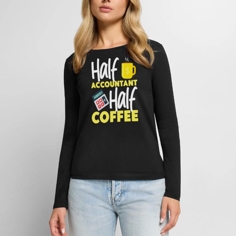 Comptable Comptable Comptable T-shirt manches longues Premium bio Femme