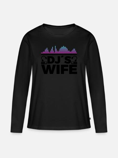 DJ Performance - T-shirt manches longues Premium bio Femme - noir