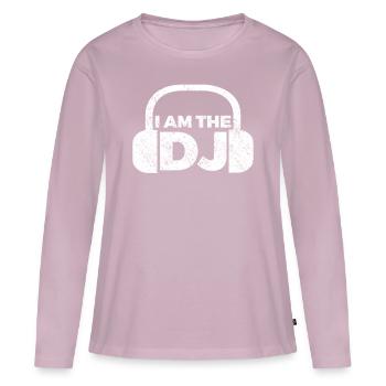 DJ Performance - Women's Premium Organic Long Sleeve Shirt - dusky pink - Front - Julia (174cm)