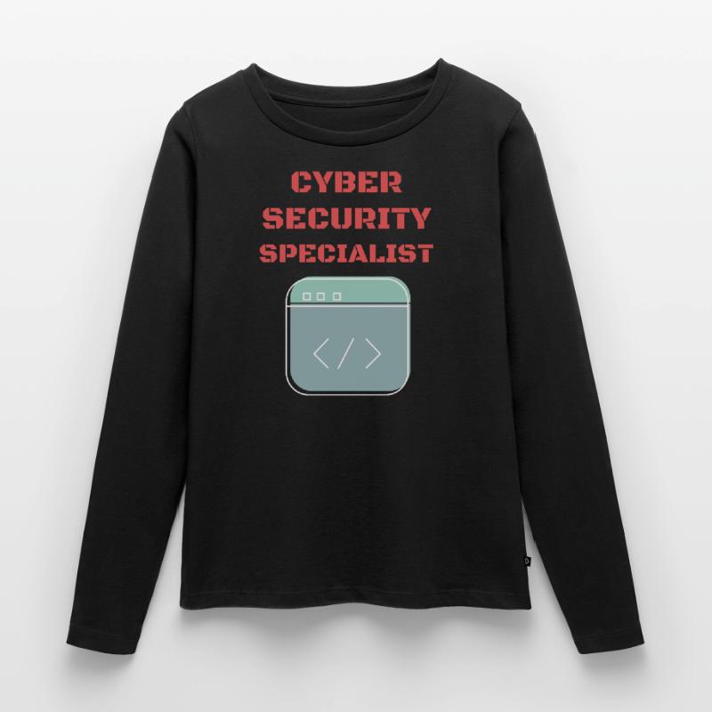 Cybersecurity - IT Security Computer Scientist Women's Premium Organic Long Sleeve Shirt