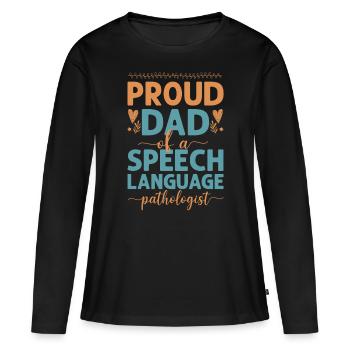Speech Therapist Therapy Assistant - Frauen Premium Bio Langarmshirt - Schwarz - Vorne - Julia (174cm)