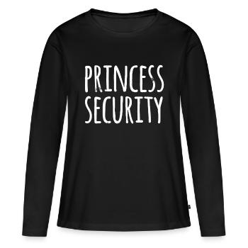 Princess Security Halloween Costume Dad Men Matchi - Women's Premium Organic Long Sleeve Shirt - black - Front - Julia (174cm)