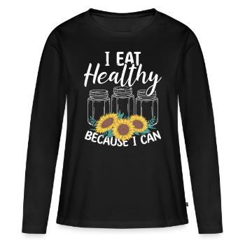 Canning Season Food Homesteading Canner Homestead - Frauen Premium Bio Langarmshirt - Schwarz - Vorne - Julia (174cm)