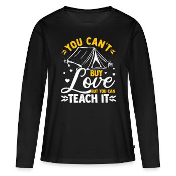 Group Girl Scout Leader Boy Scouts Scouting Team - Women's Premium Organic Long Sleeve Shirt - black - Front - Julia (174cm)