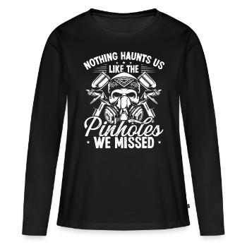 Automotive Car Painting Pinholes we missed Vehicle - Women's Premium Organic Long Sleeve Shirt - black - Front - Julia (174cm)