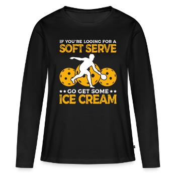 Not allowed in nice class 25 GB - Women's Premium Organic Long Sleeve Shirt - black - Front - Julia (174cm)