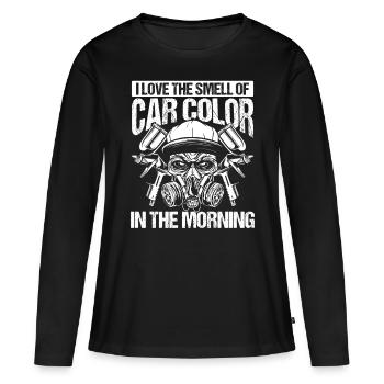 Car Detailer Smell of Car Color Spraying Painting - Women's Premium Organic Long Sleeve Shirt - black - Front - Julia (174cm)