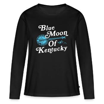 Chemises Banjo Pour Hommes Bluegrass Appalachia Folk - T-shirt manches longues Premium bio Femme - noir - Devant - Julia (174cm)