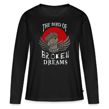 Emo Boy Emo Girl Emu Bird Emocore Punk Aesthetics - Women's Premium Organic Long Sleeve Shirt - black - Front - Julia (174cm)